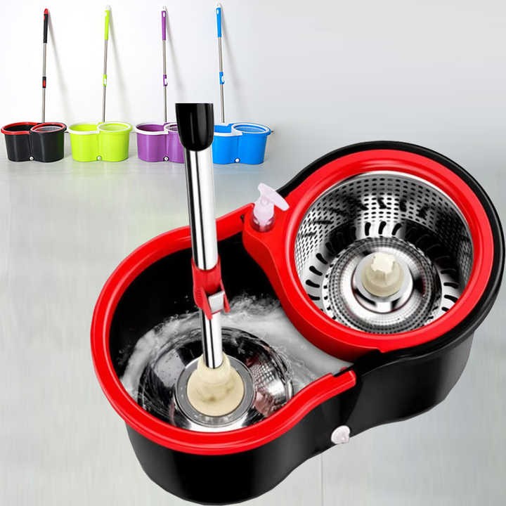 Hot Sale Professional Self-cleaning Portable Hands Free Mop and Bucket for Home Cleaning